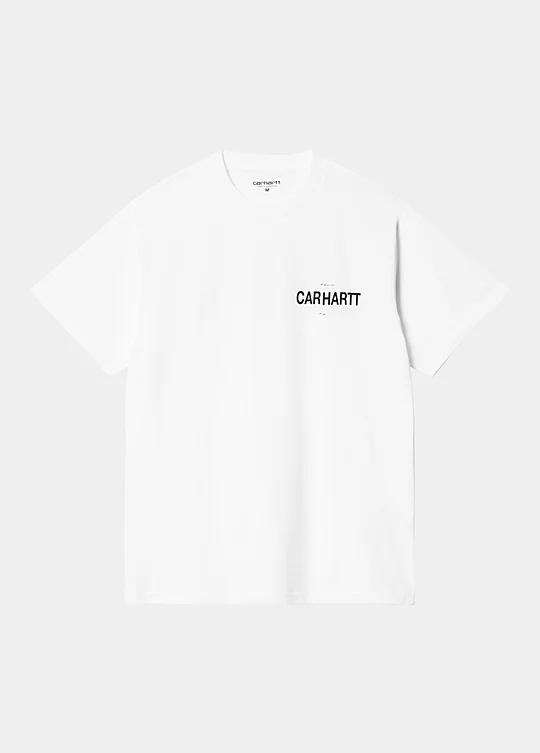 Carhartt WIP Short Sleeve Fold-In T-Shirt in White