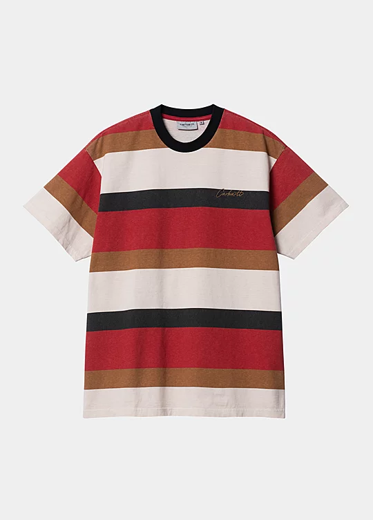 Carhartt WIP Short Sleeve Crouser T-Shirt in Rot