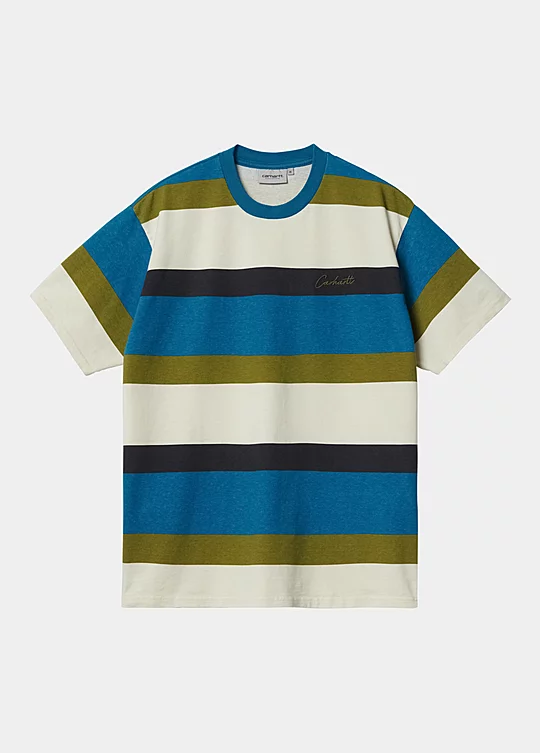 Carhartt WIP Short Sleeve Crouser T-Shirt in Blue