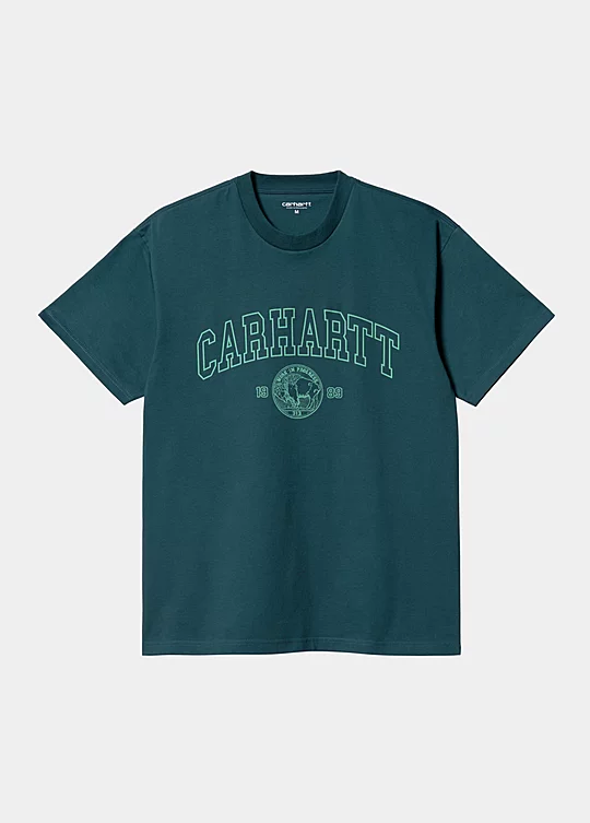 Carhartt WIP Short Sleeve Coin T-Shirt in Grün