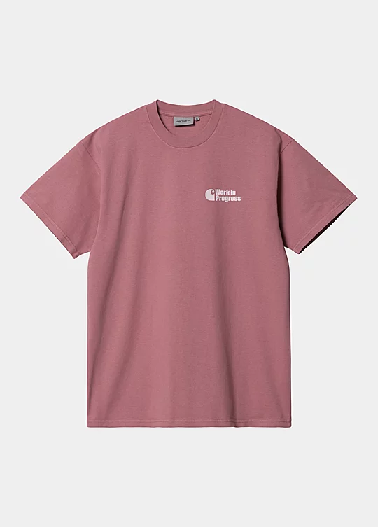 Carhartt WIP Short Sleeve Manual T-Shirt in Pink