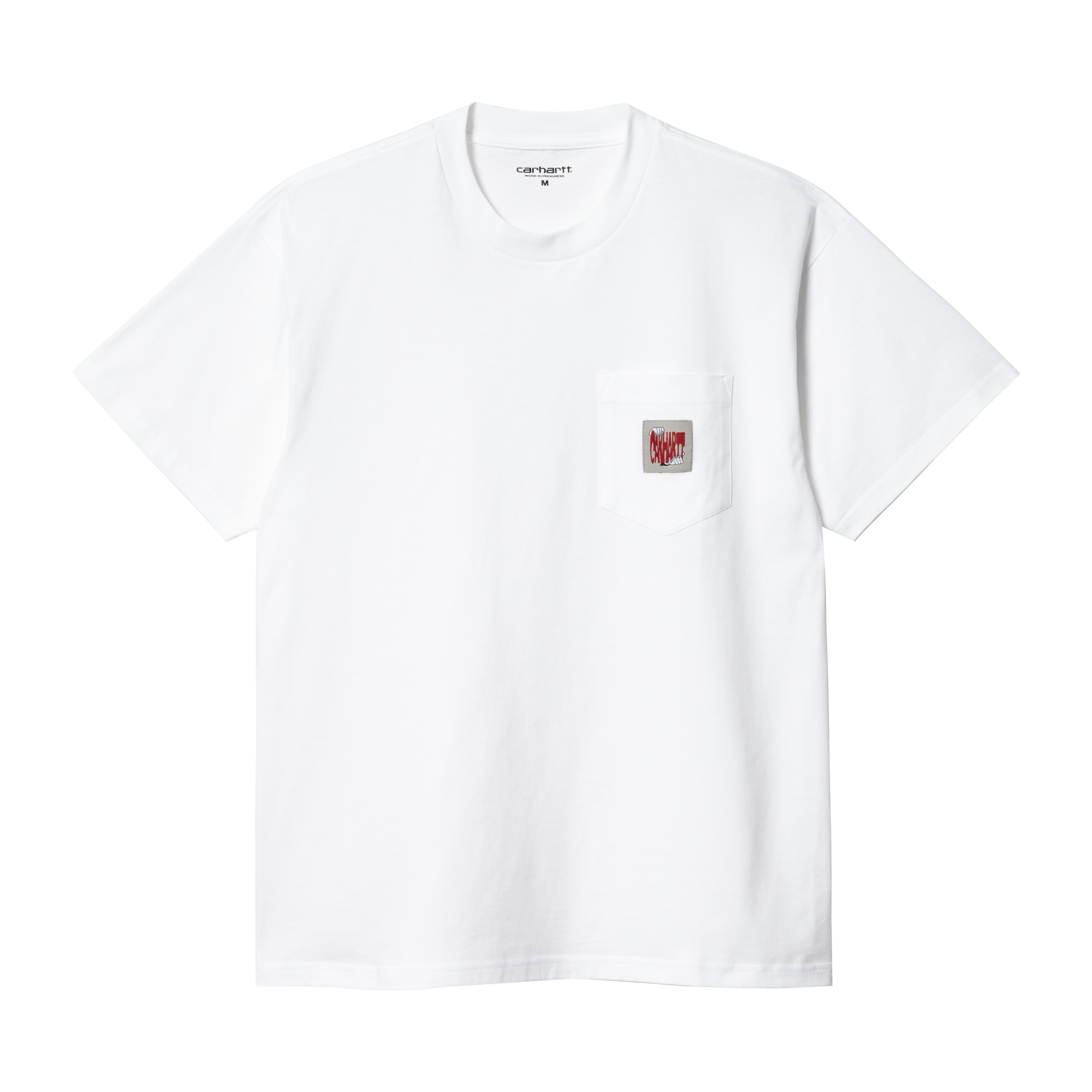 Carhartt WIP Short Sleeve Stretch Pocket T-Shirt in Weiß