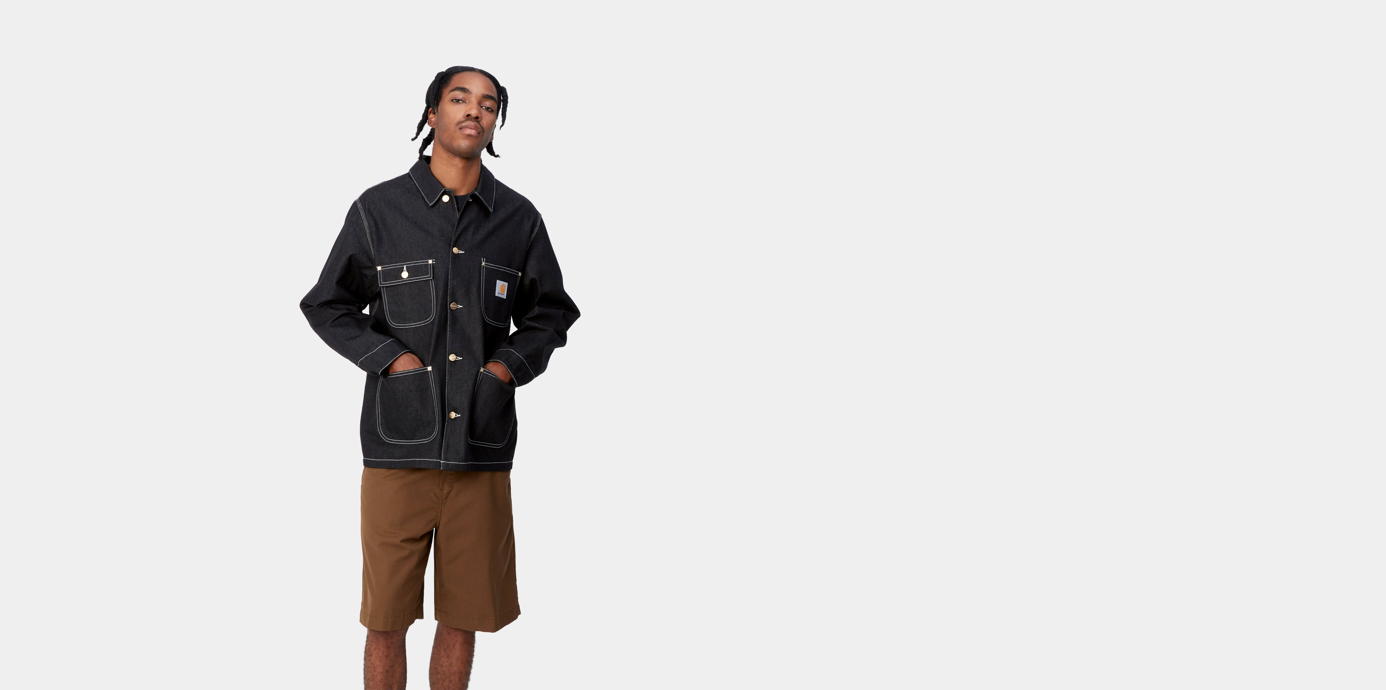 Carhartt black sale chore coat