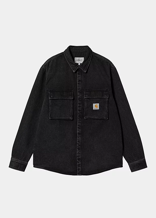 Carhartt WIP Monterey Shirt Jac en Negro