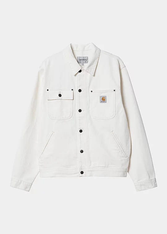 Carhartt WIP Saledo Jacket en Blanco