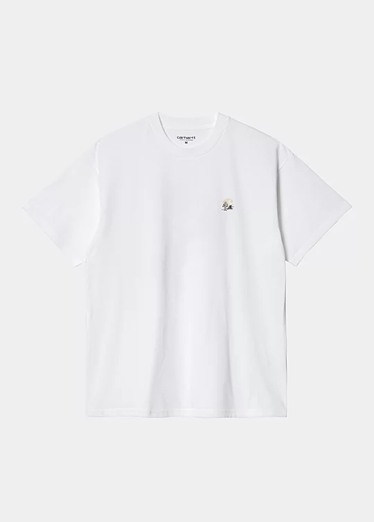Carhartt WIP Short Sleeve Big Buck T-Shirt in White