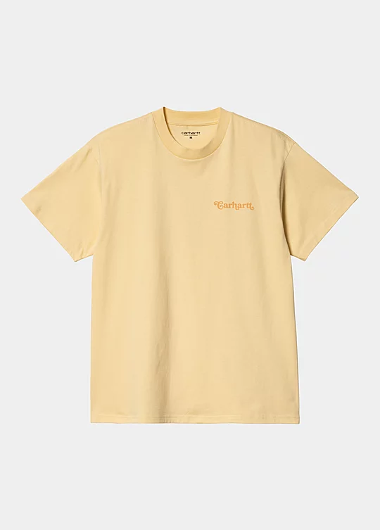 Carhartt WIP Short Sleeve Fez T-Shirt in Gelb