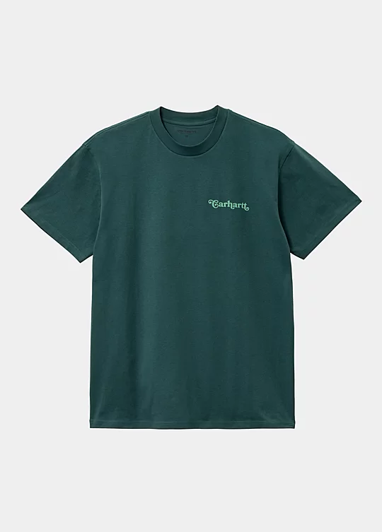 Carhartt WIP Short Sleeve Fez T-Shirt in Verde