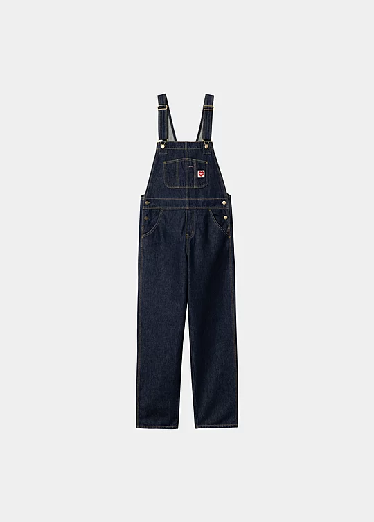 Carhartt WIP Women’s Nash Overall Straight in Blue