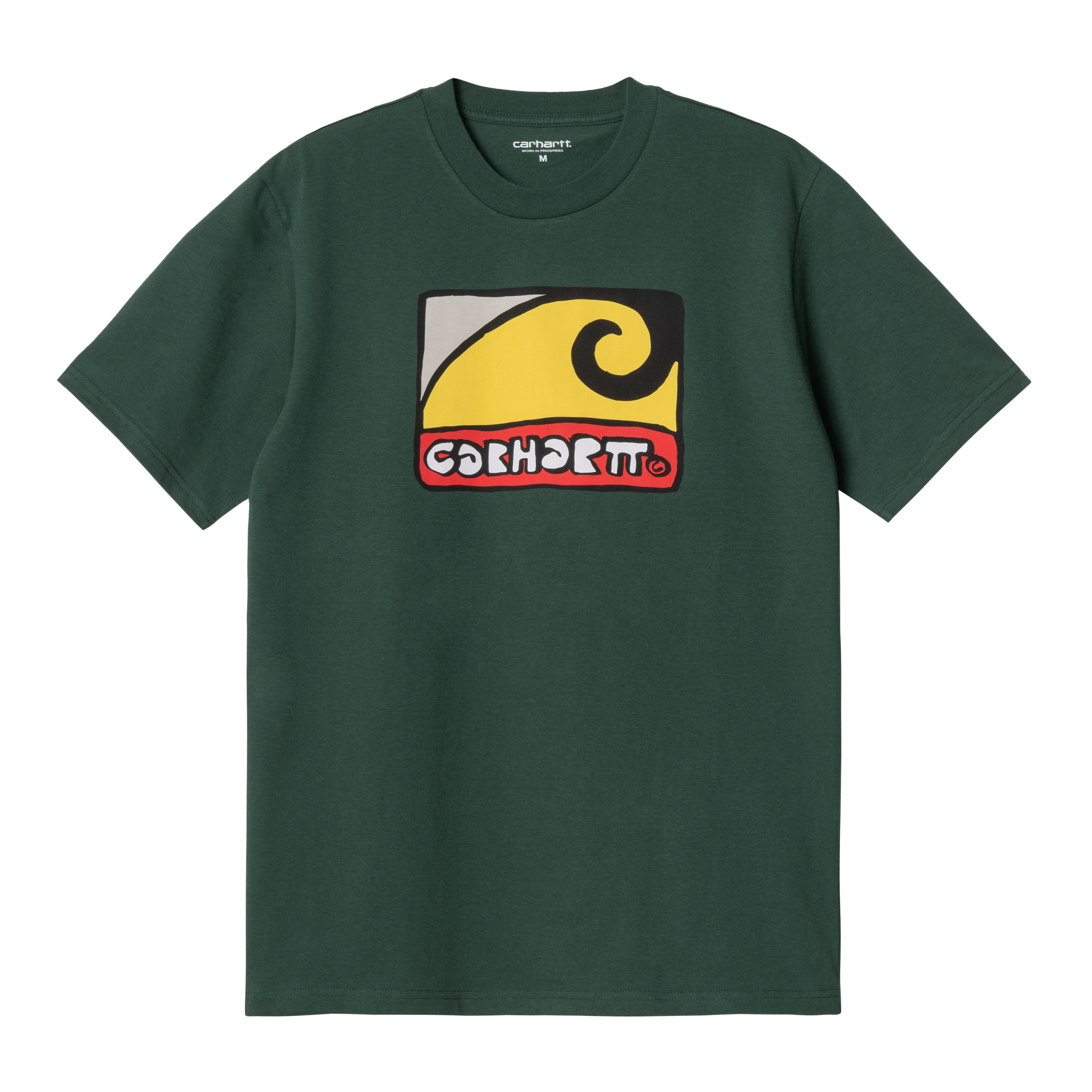 Carhartt WIP Short Sleeve Fibo T-Shirt en Verde