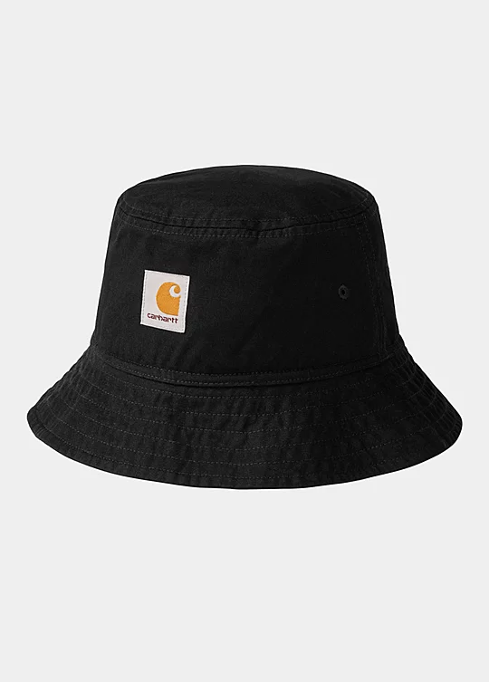 Carhartt WIP Heston Bucket Hat in Schwarz