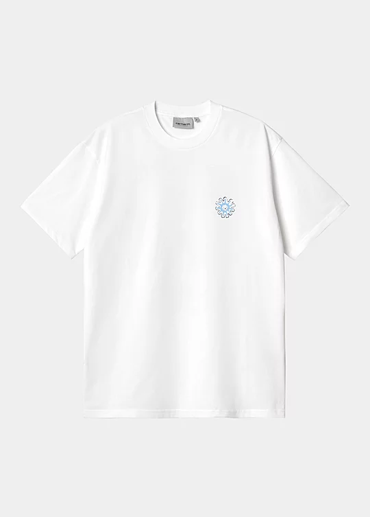 Carhartt WIP Short Sleeve Splash T-Shirt en Blanco