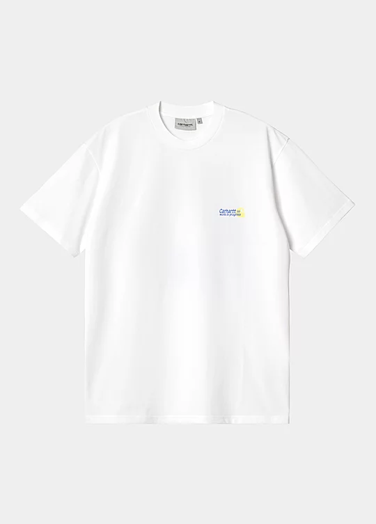 Carhartt WIP Short Sleeve Radiant T-Shirt in Weiß