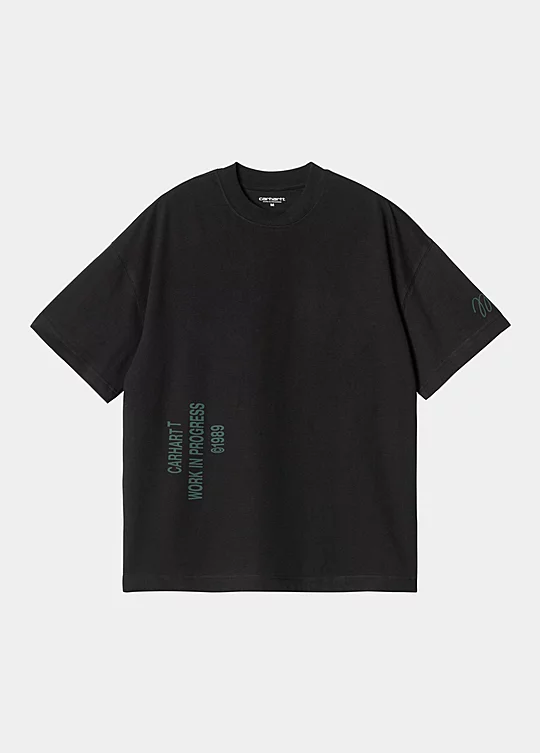 Carhartt WIP Short Sleeve Signature T-Shirt en Negro