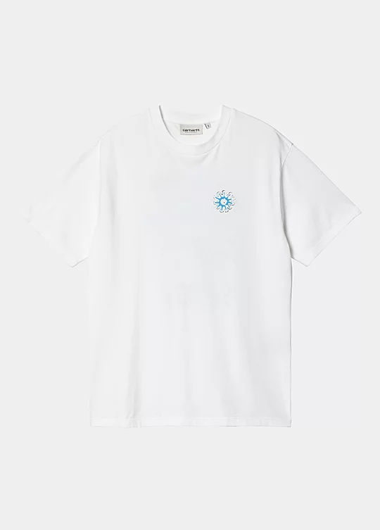 Carhartt WIP Women’s Short Sleeve Splash T-Shirt em Branco