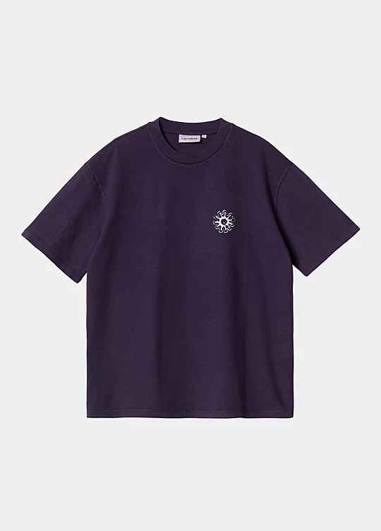 Carhartt WIP Women’s Short Sleeve Splash T-Shirt in Purple