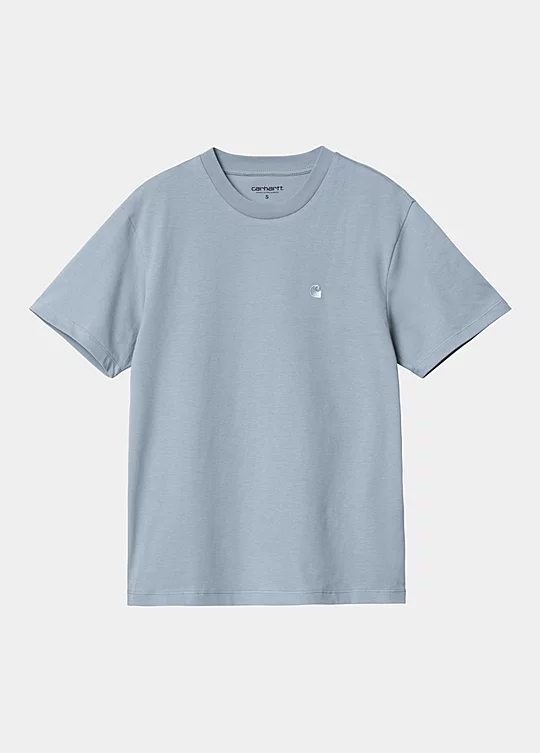 Carhartt WIP Women’s Short Sleeve Casey T-Shirt in Blu