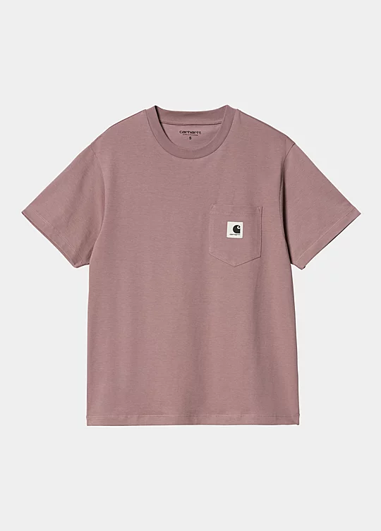Carhartt WIP Women’s Short Sleeve Pocket T-Shirt em Púrpura