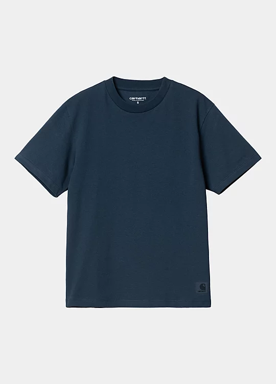 Carhartt WIP Women’s Short Sleeve Boston T-Shirt em Azul