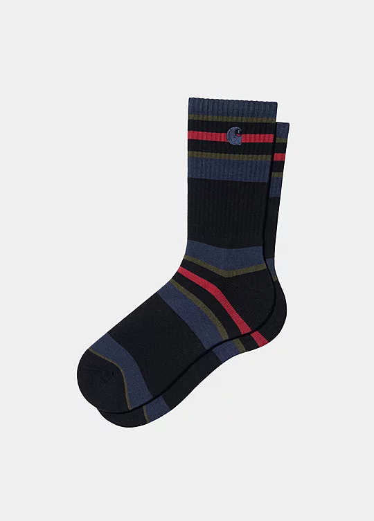 Carhartt WIP Oregon Socks in Nero