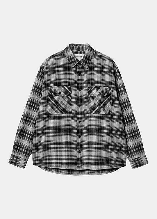 Carhartt WIP Long Sleeve Krenz Shirt in Grau