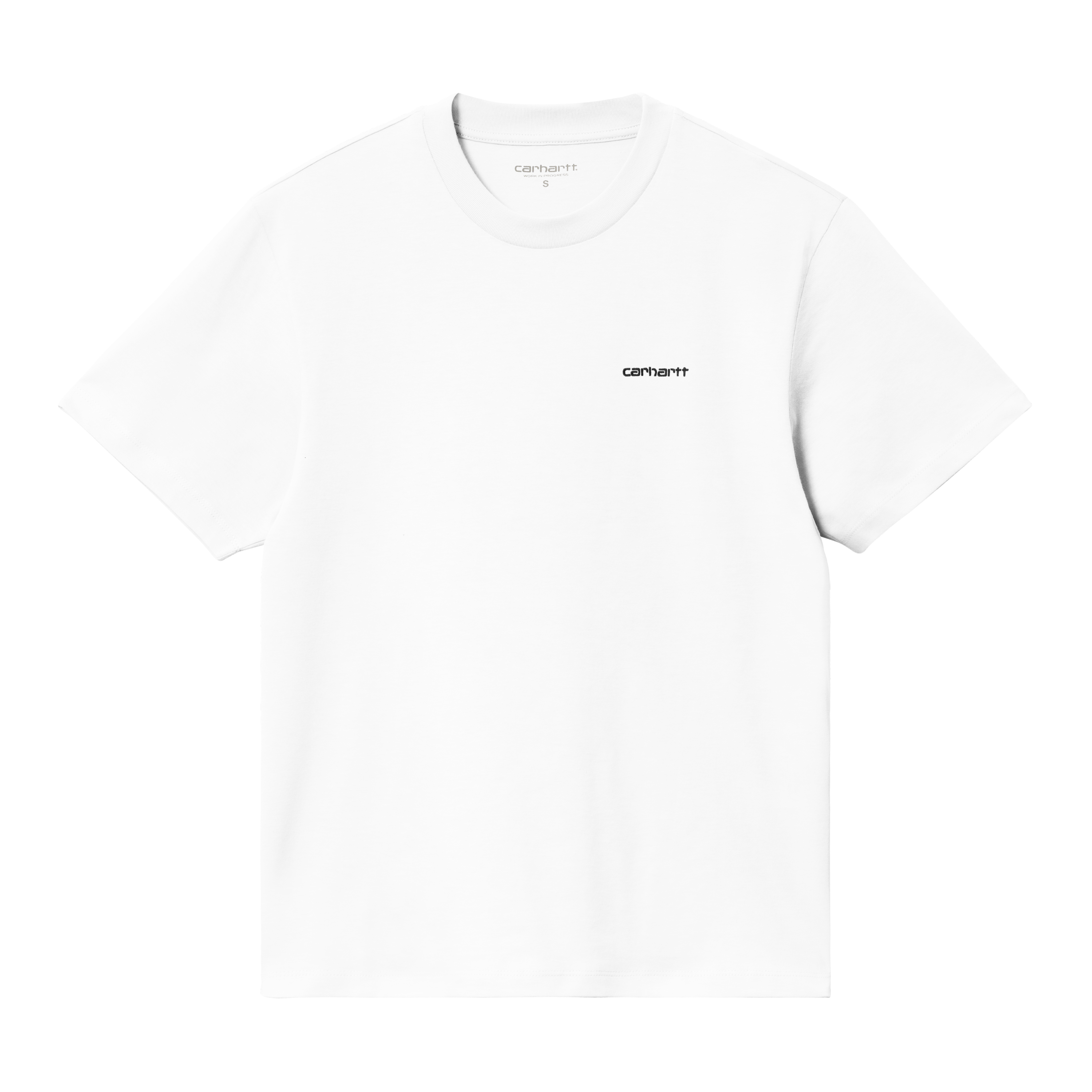 Carhartt WIP Women’s Short Sleeve Script Embroidery T-S en Blanco