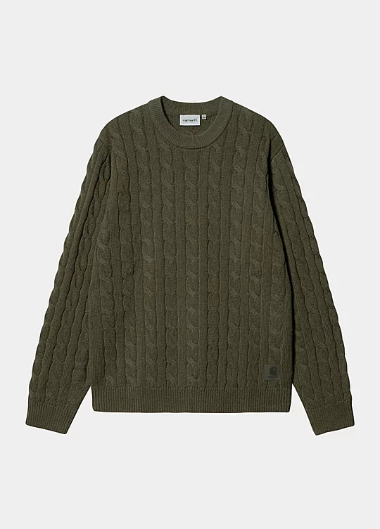Carhartt WIP Cambell Sweater in Grün
