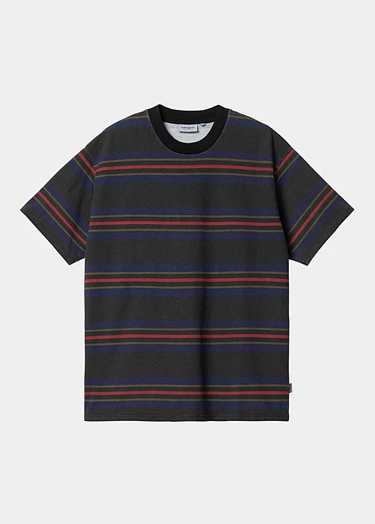 Carhartt WIP Short Sleeve Oregon T-Shirt in Nero