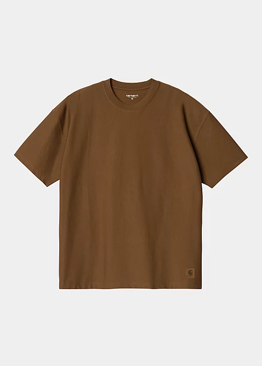 Carhartt WIP Short Sleeve Dawson T-Shirt in Braun
