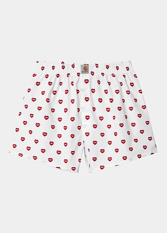 Carhartt WIP Cotton Boxer in White