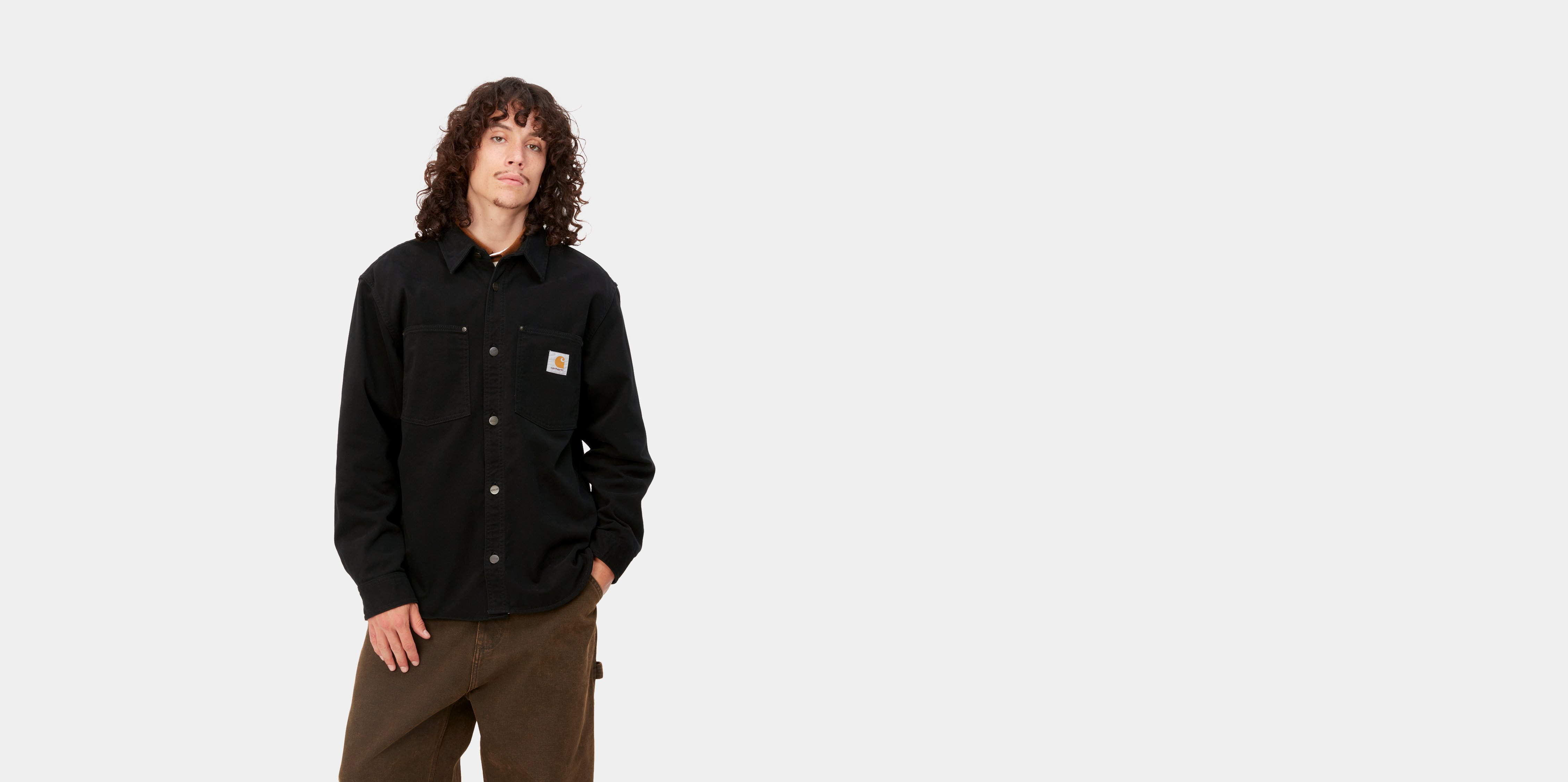 Carhartt WIP - Derby Garment Dyed Black - Jacket