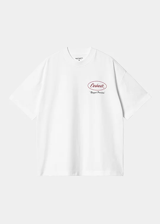Carhartt WIP Short Sleeve Trophy T-Shirt in Bianco