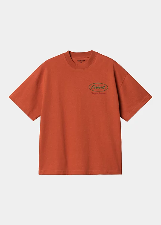 Carhartt WIP Short Sleeve Trophy T-Shirt in Arancione