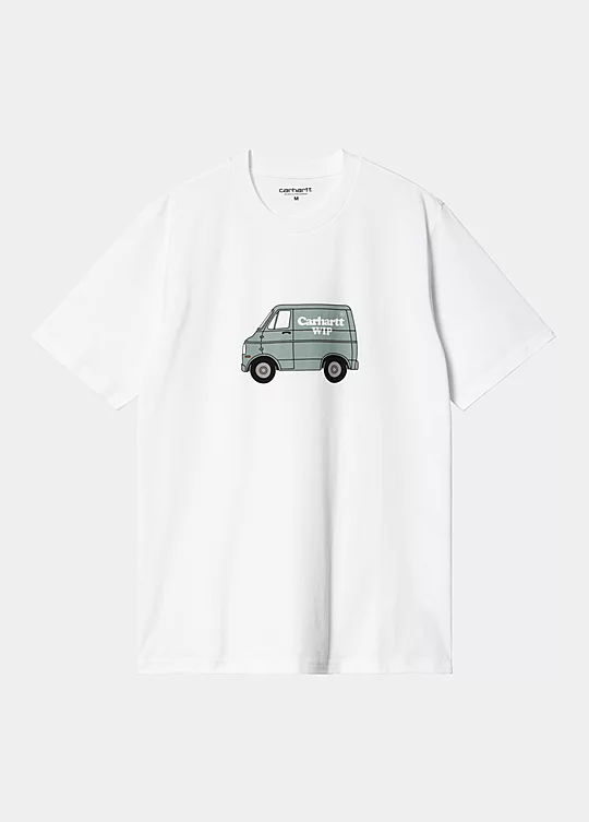 Carhartt WIP Short Sleeve Mystery Machine T-Shirt en Blanco