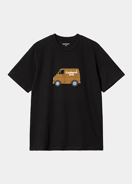 Carhartt WIP Short Sleeve Mystery Machine T-Shirt in Nero