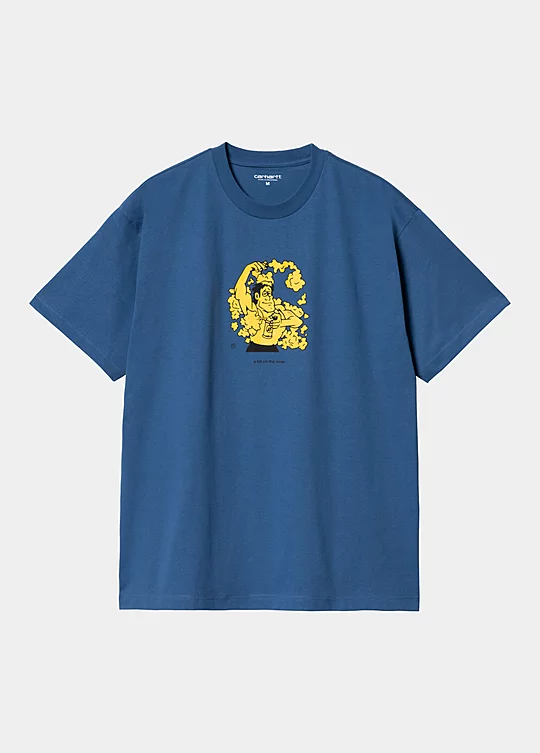 Carhartt WIP Short Sleeve Deo T-Shirt in Blue