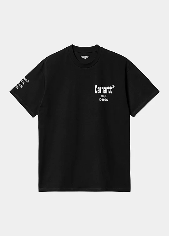 Carhartt WIP Short Sleeve Home T-Shirt in Schwarz