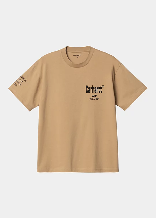 Carhartt WIP Short Sleeve Home T-Shirt in Marrone