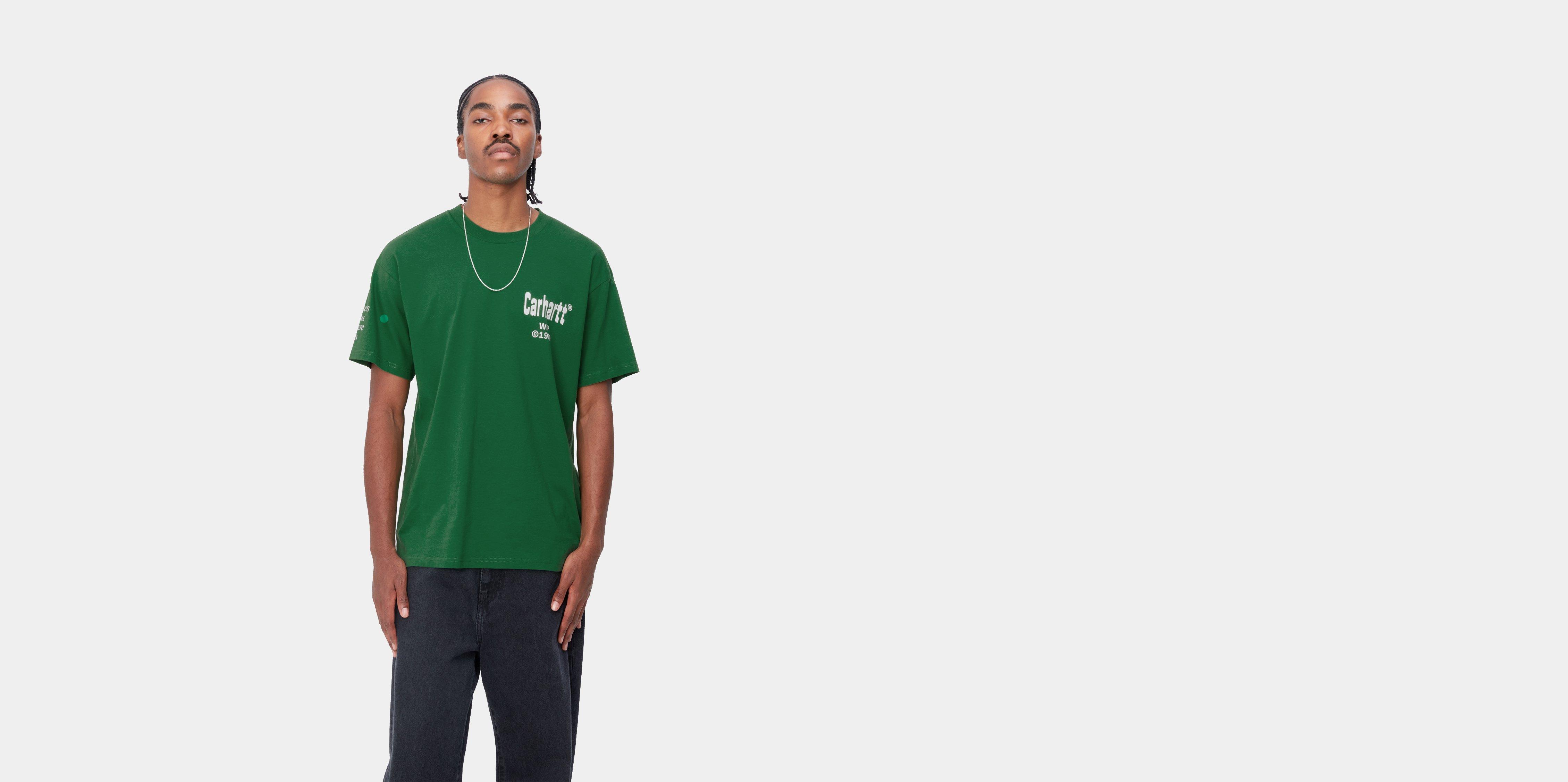 Carhartt green shop t shirt