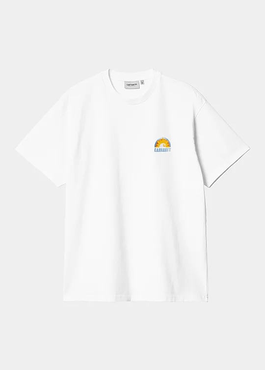 Carhartt WIP Short Sleeve Aspen T-Shirt em Branco