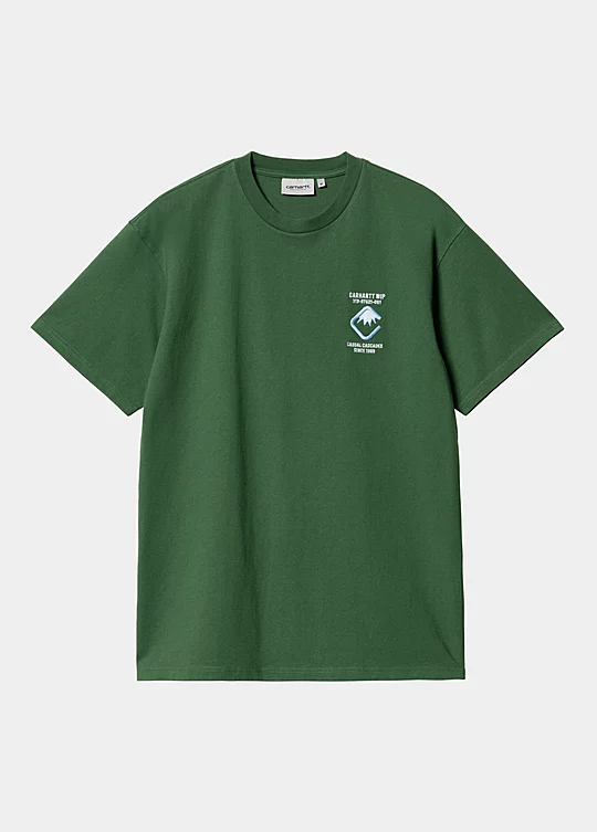 Carhartt WIP Short Sleeve Aspen T-Shirt in Verde