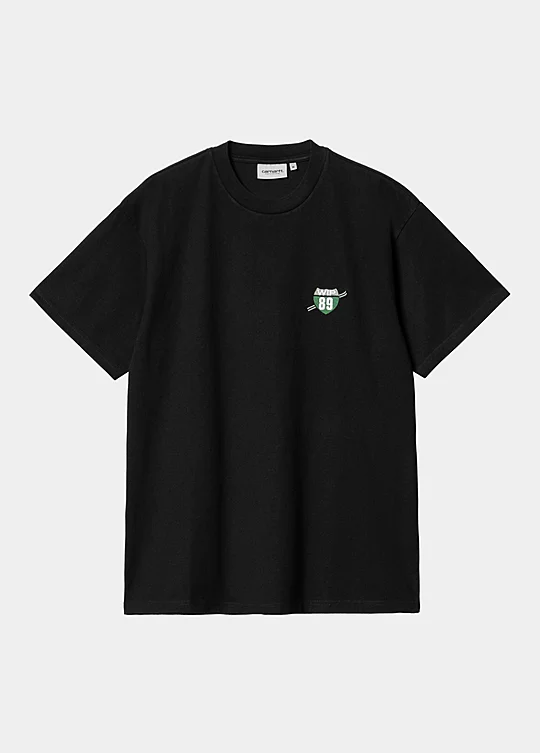 Carhartt WIP Short Sleeve Aspen T-Shirt in Schwarz