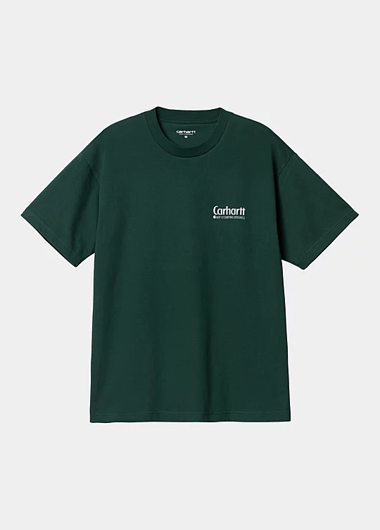 Carhartt WIP Short Sleeve Bewilderness T-Shirt in Verde