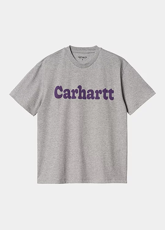 Carhartt WIP Women’s Short Sleeve Bubbles T-Shirt in Grigio