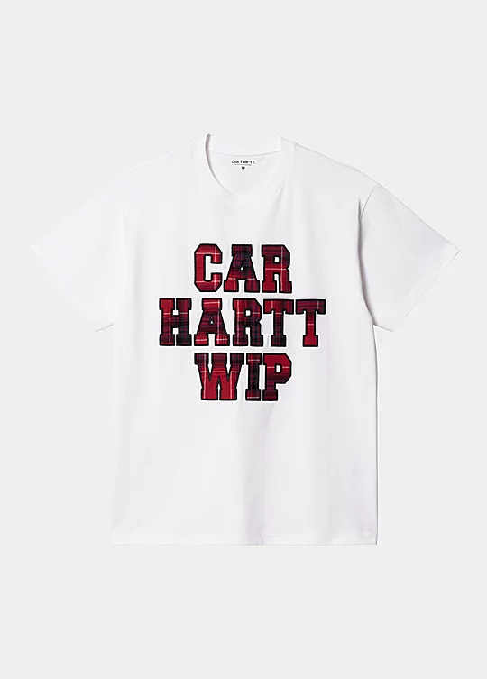 Carhartt WIP Short Sleeve Wiles T-Shirt in Weiß