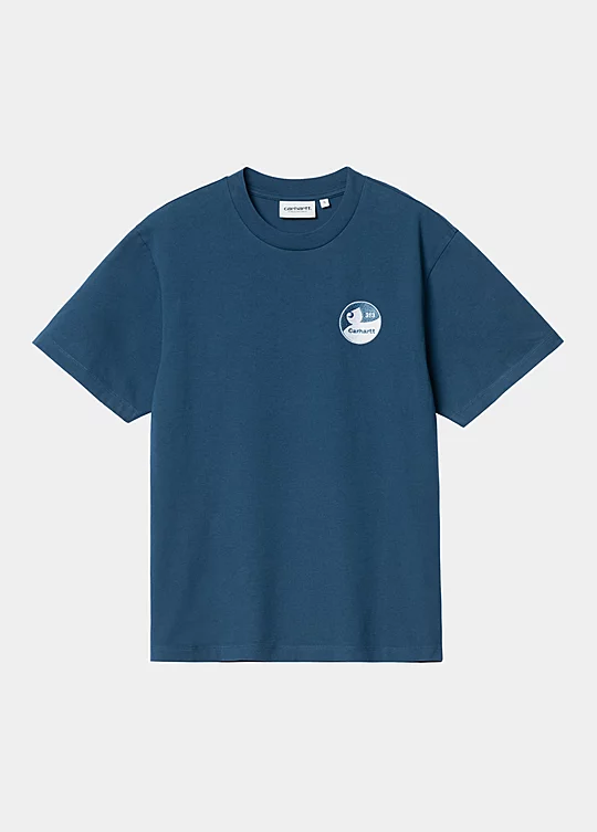 Carhartt WIP Women’s Short Sleeve Aspen T-Shirt in Blu