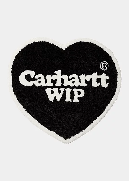 Carhartt WIP Heart Rug in Schwarz