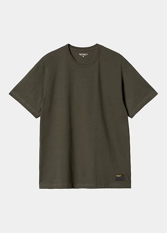 Carhartt WIP Short Sleeve Military T-Shirt in Verde