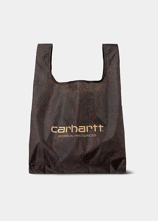 Carhartt WIP Paisley Shopping Bag in Braun