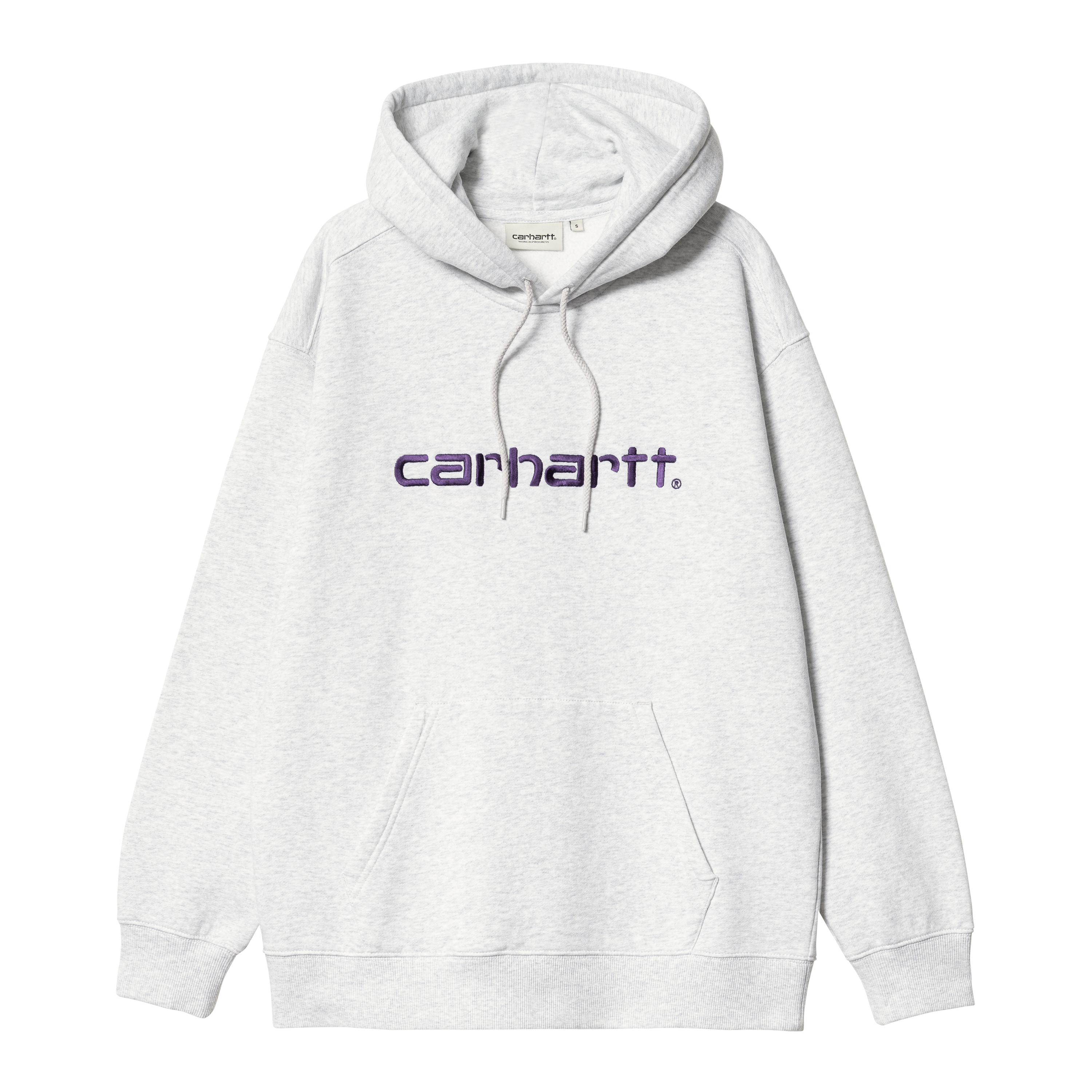 Sweat Carhartt à capuche femme avec logo sur la manche 102791